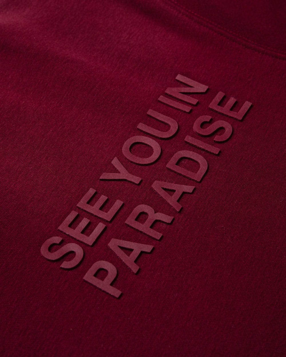 PARADISE TONAL PULLOVER HOODIE (WINE)