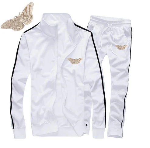 New Men Golden butterfly jumpsuits jumper