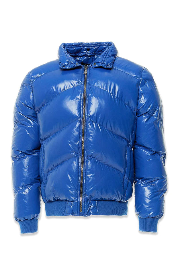 BIG MEN'S LENOX PUFFER JACKET (MILITARY BLUE)