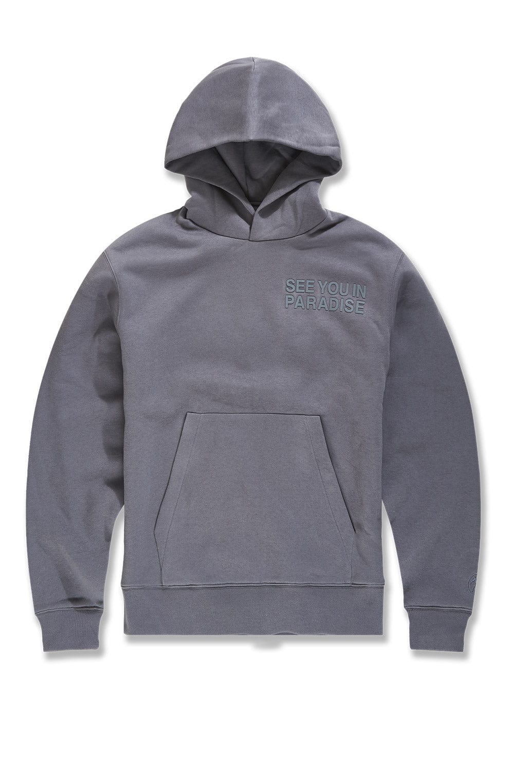 PARADISE TONAL PULLOVER HOODIE (CHARCOAL)