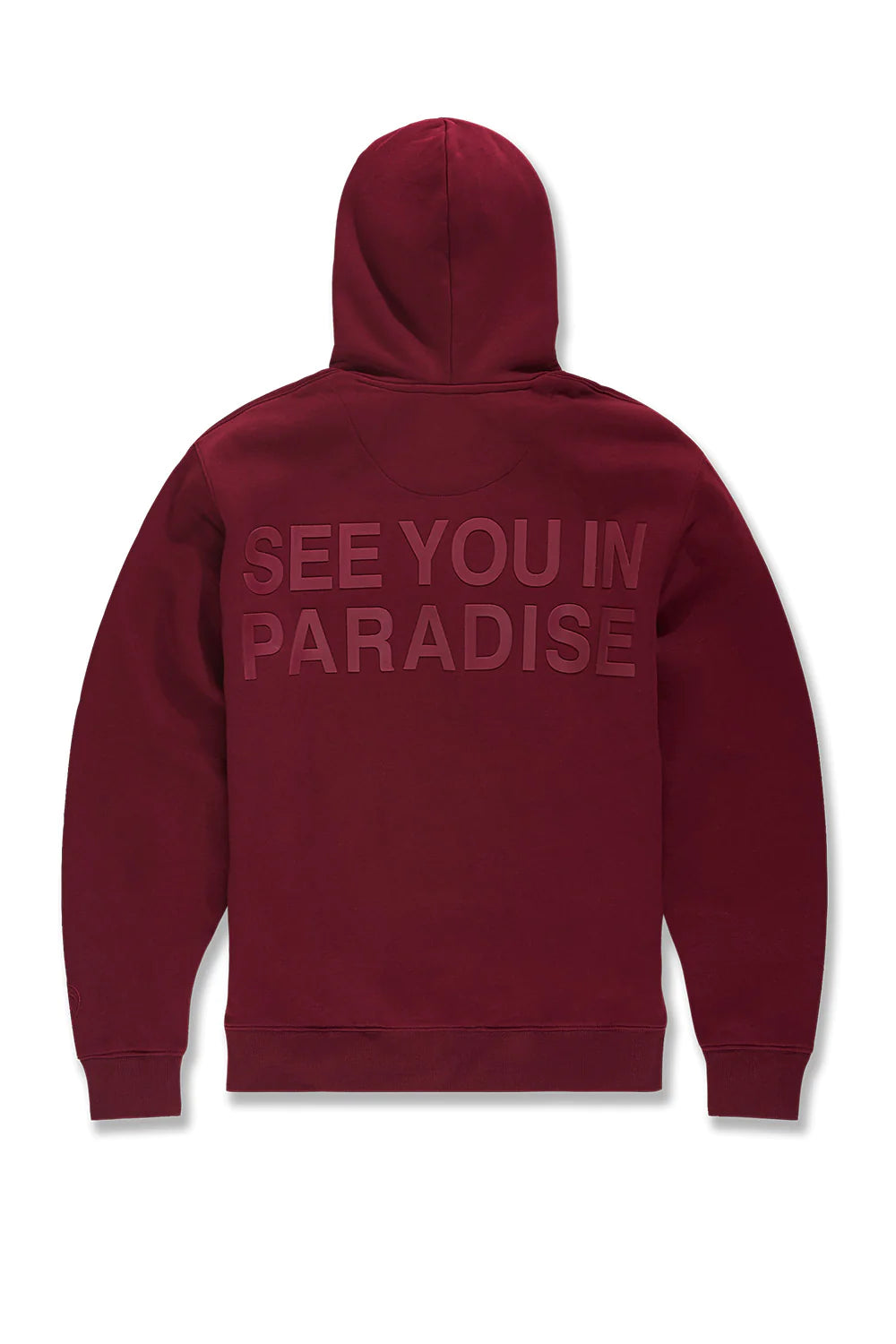 PARADISE TONAL PULLOVER HOODIE (WINE)