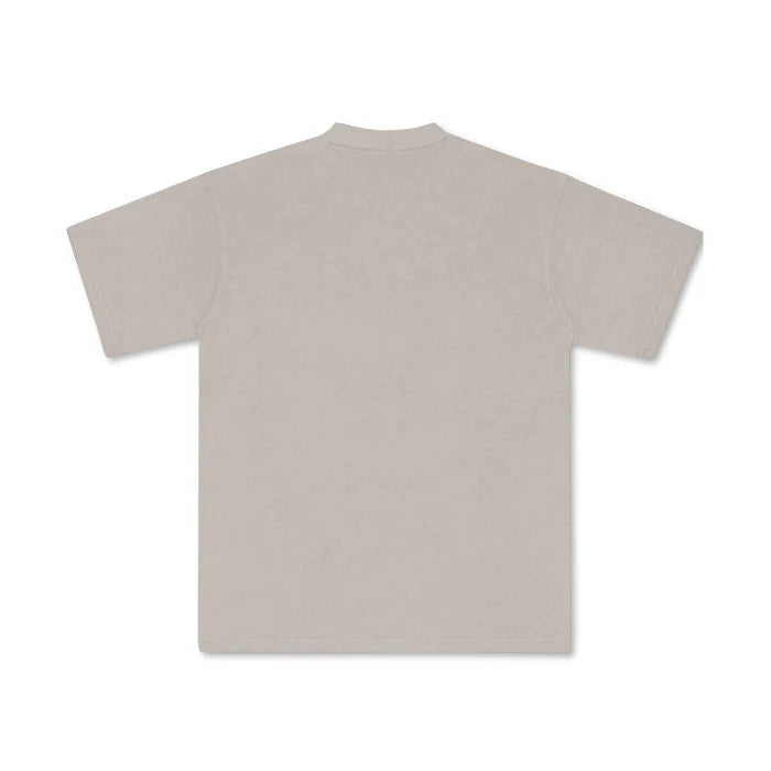 Unisex Drop Shoulder Stone Wash T-Shirt